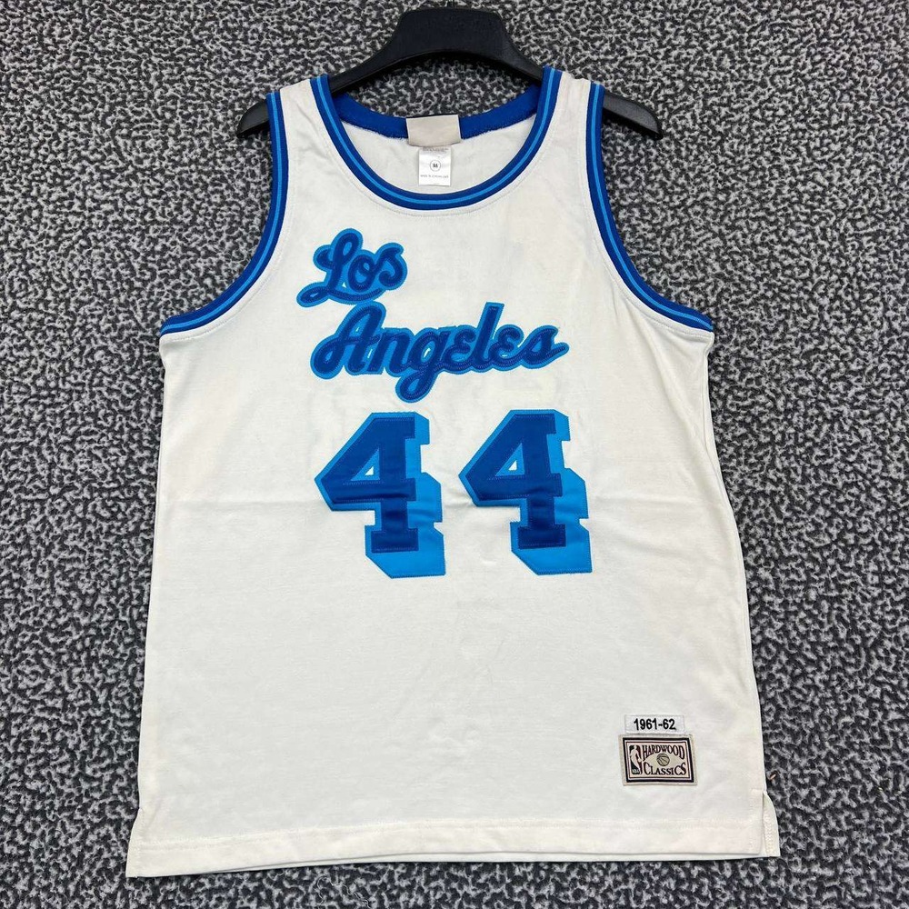Los Angeles‎ LA Lakers West #44 Jersey Shirt Men Medium NBA Sleeveless New M